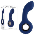 Zero Tolerance THE REACH - Blue 13.8 cm USB Rechargeable Vibrating Anal Plug - Hush Store Sydney 