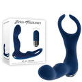Zero Tolerance BY ALL MEANS - Blue 13.4 cm USB Rechargeable Prostate Massager with Cock Ring - Hush Store Sydney 