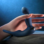 Zero Tolerance BY ALL MEANS - Blue 13.4 cm USB Rechargeable Prostate Massager with Cock Ring - Hush Store Sydney 