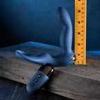 Zero Tolerance BY ALL MEANS - Blue 13.4 cm USB Rechargeable Prostate Massager with Cock Ring - Hush Store Sydney 