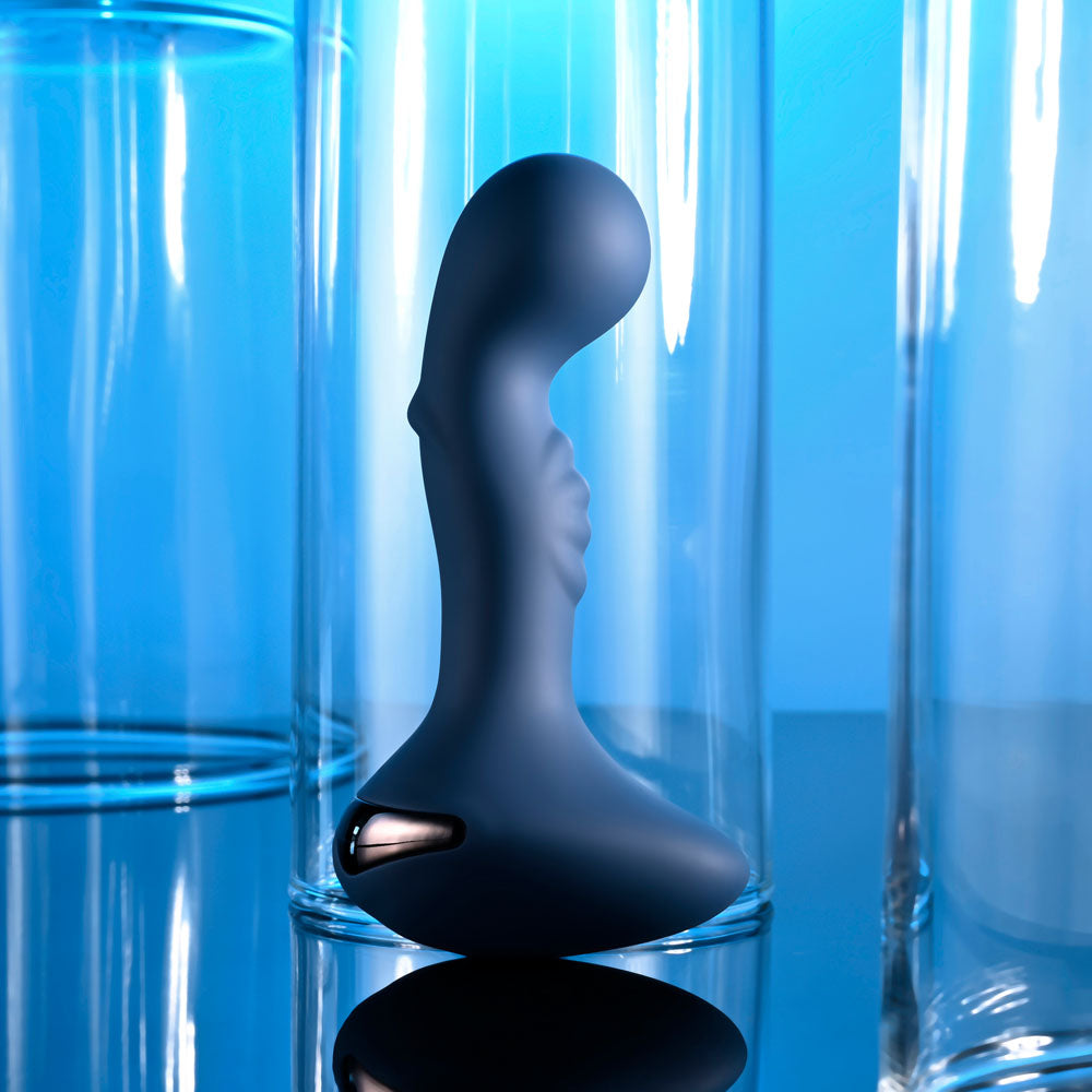 Zero Tolerance BLUE OASIS - Blue 12.3 cm USB Rechargeable Vibrating Anal Plug - Hush Store Sydney 