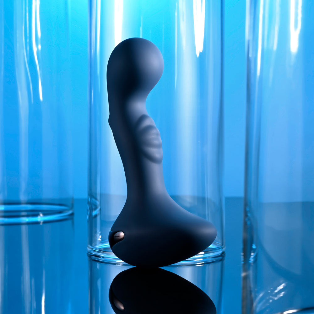 Zero Tolerance BLUE OASIS - Blue 12.3 cm USB Rechargeable Vibrating Anal Plug - Hush Store Sydney 