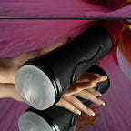 Zero Tolerance HOLD TIGHT - Clear USB Rechargeable Vibrating Vagina Stroker - Hush Store Sydney 
