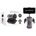Zero Tolerance HOLD ME TIGHT - Black USB Rechargeable Vibrating Auto Stroker with Phone Holder - Hush Store Sydney 