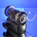 Zero Tolerance HOLD ME TIGHT - Black USB Rechargeable Vibrating Auto Stroker with Phone Holder - Hush Store Sydney 