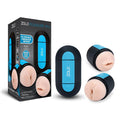 Zolo Pleasure Pill - Double Ended USB Rechargeable Stroker - Hush Store Sydney 