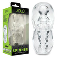 Zolo Gripz - Spinner - Clear Stroker Sleeve - Hush Store Sydney 