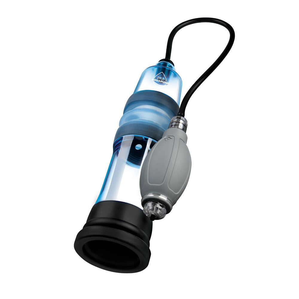 Zolo Aquapump Pro - Blue Water Penis Pump