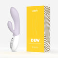 Zini Dew - Purple Hydrangea 20 cm USB Rechargeable Rabbit Vibrator - Hush Store Sydney 