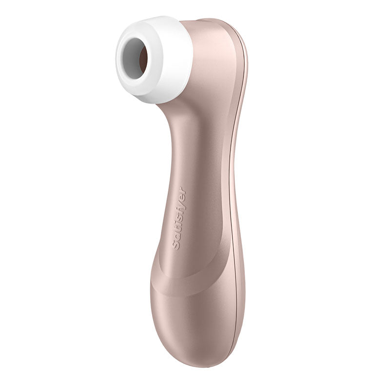 Satisfyer Pro 2 - Rose Gold - Touch-Free USB-Rechargeable Clitoral Stimulator - Hush Store Sydney 