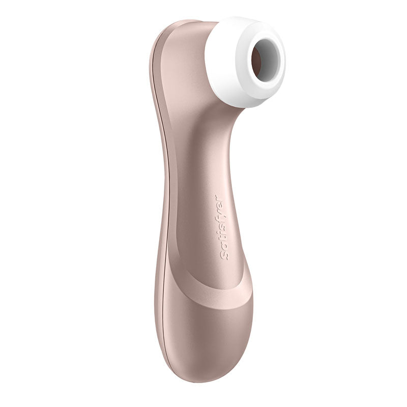 Satisfyer Pro 2 - Rose Gold - Touch-Free USB-Rechargeable Clitoral Stimulator - Hush Store Sydney 