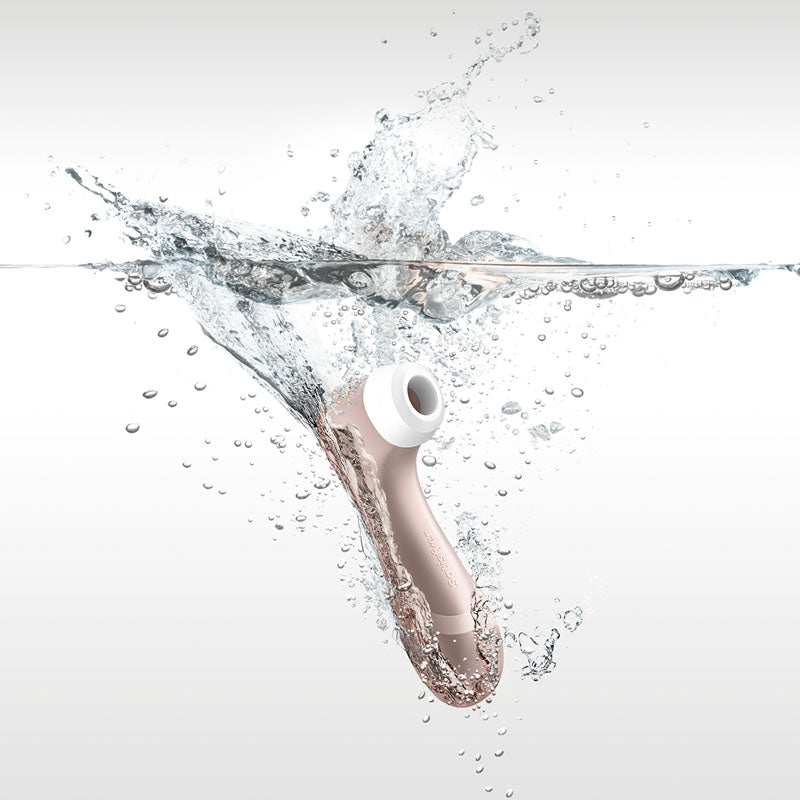 Satisfyer Pro 2 - Rose Gold - Touch-Free USB-Rechargeable Clitoral Stimulator - Hush Store Sydney 